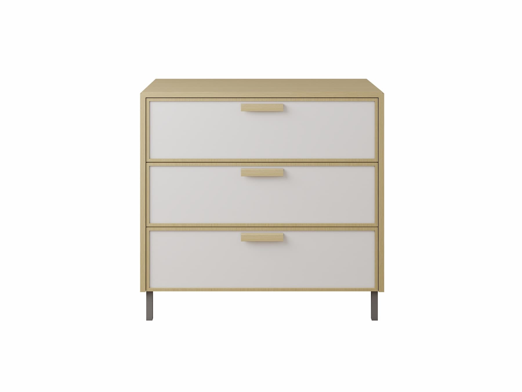 Grooved 3-Drawer Cabinet thumbnail 3