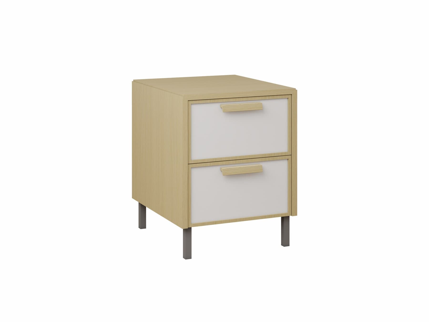 Grooved Bedside Cabinet thumbnail 2