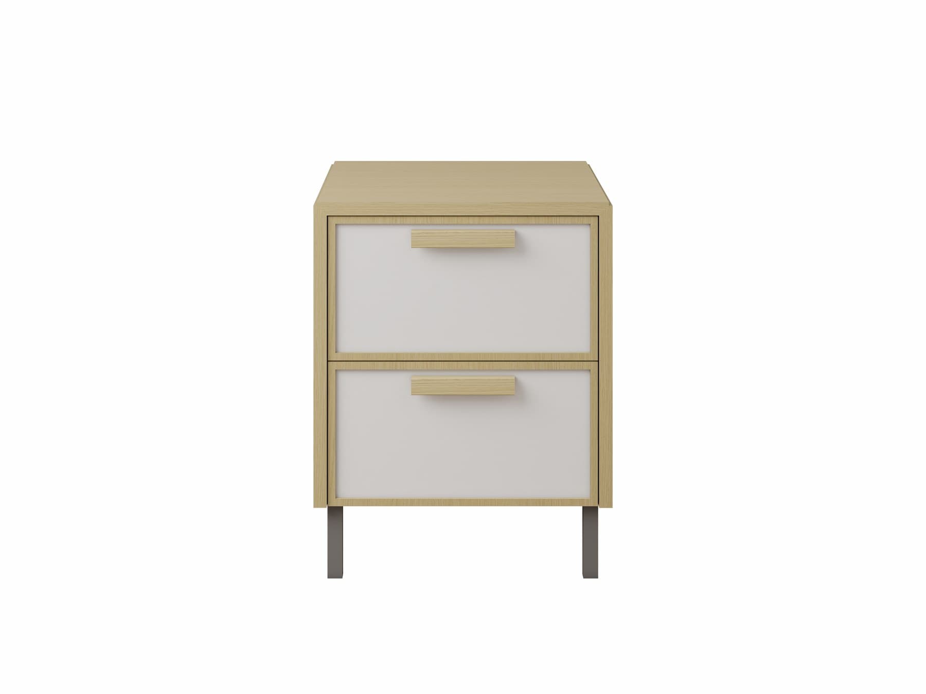 Grooved Bedside Cabinet thumbnail 3