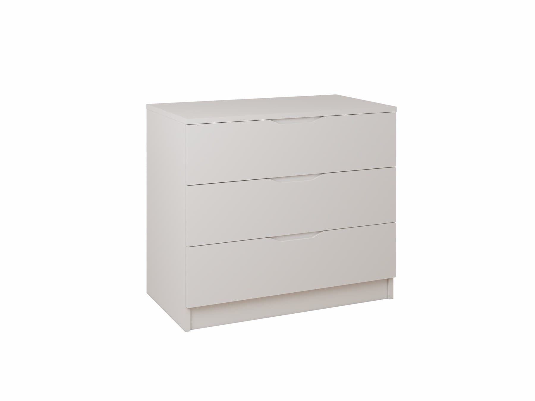 Handleless 3-Drawer Chest thumbnail 3