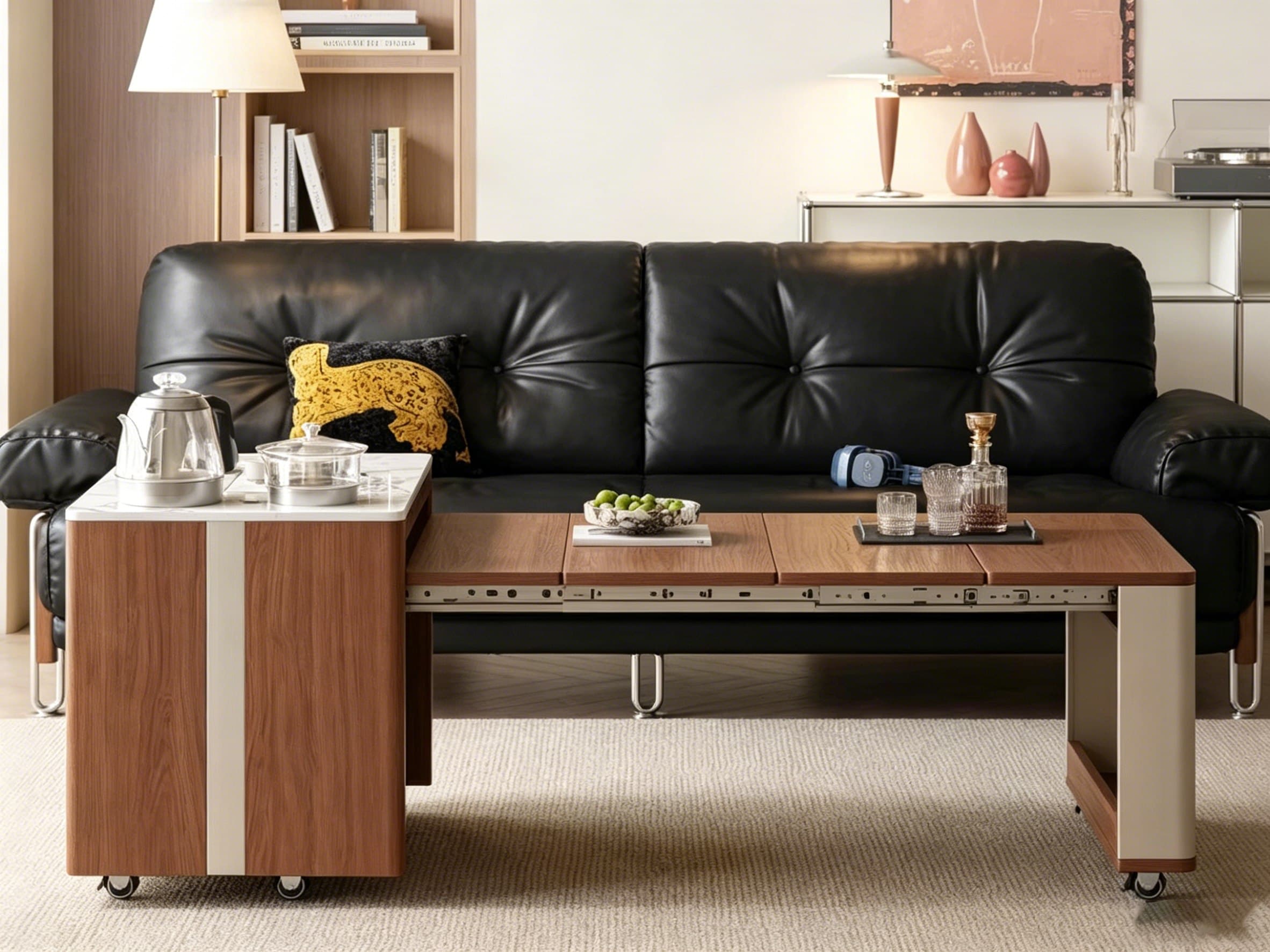 Multi-functional Folding Coffee Table thumbnail 4