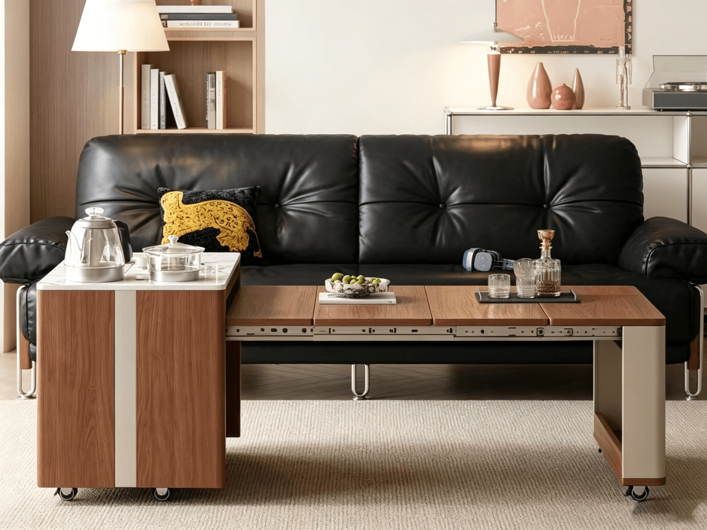 Multi-functional Folding Coffee Table thumbnail 4