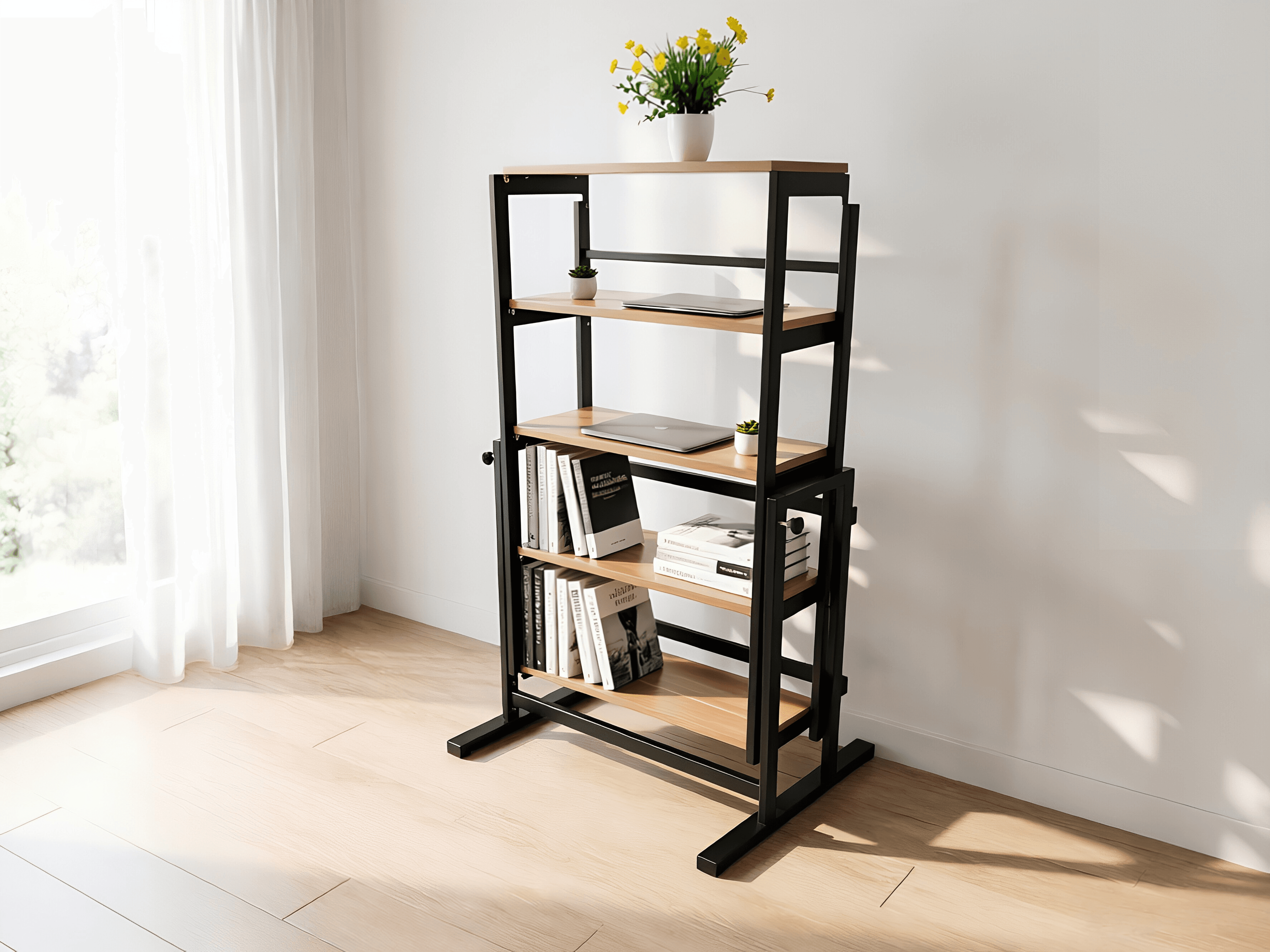 2-in-1 Table and Cabinet
