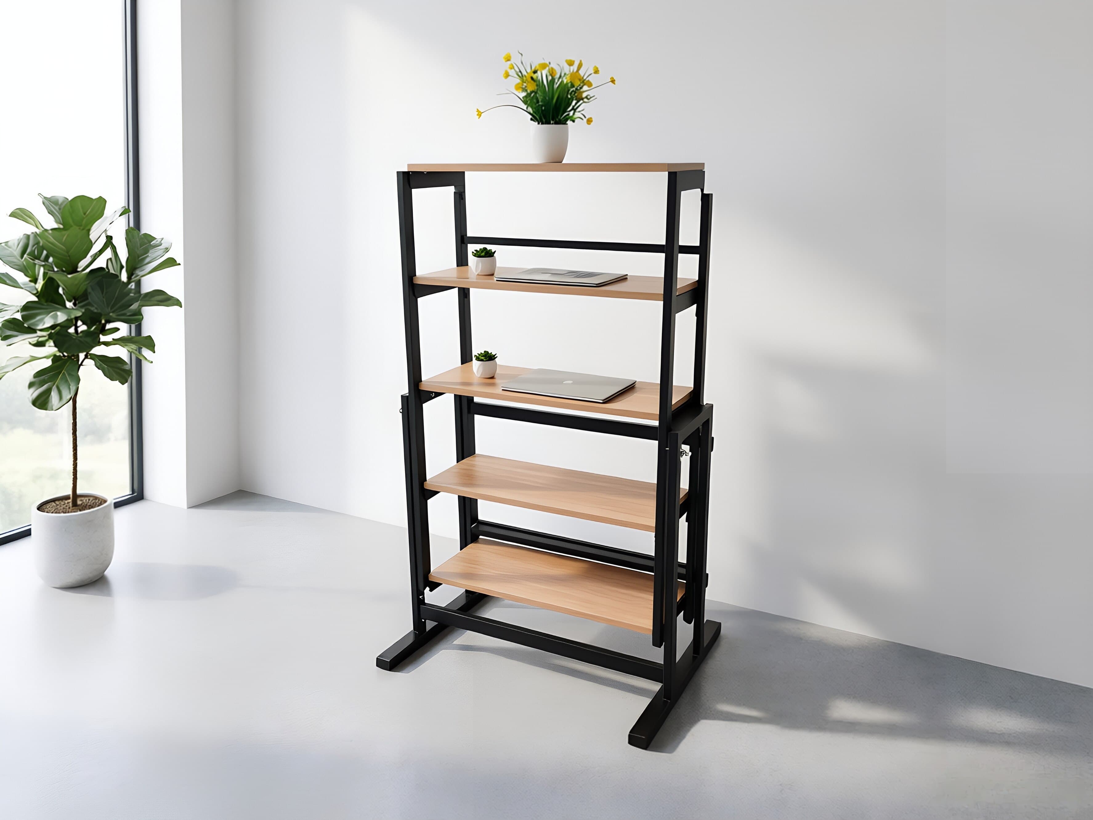 2-in-1 Table and Cabinet